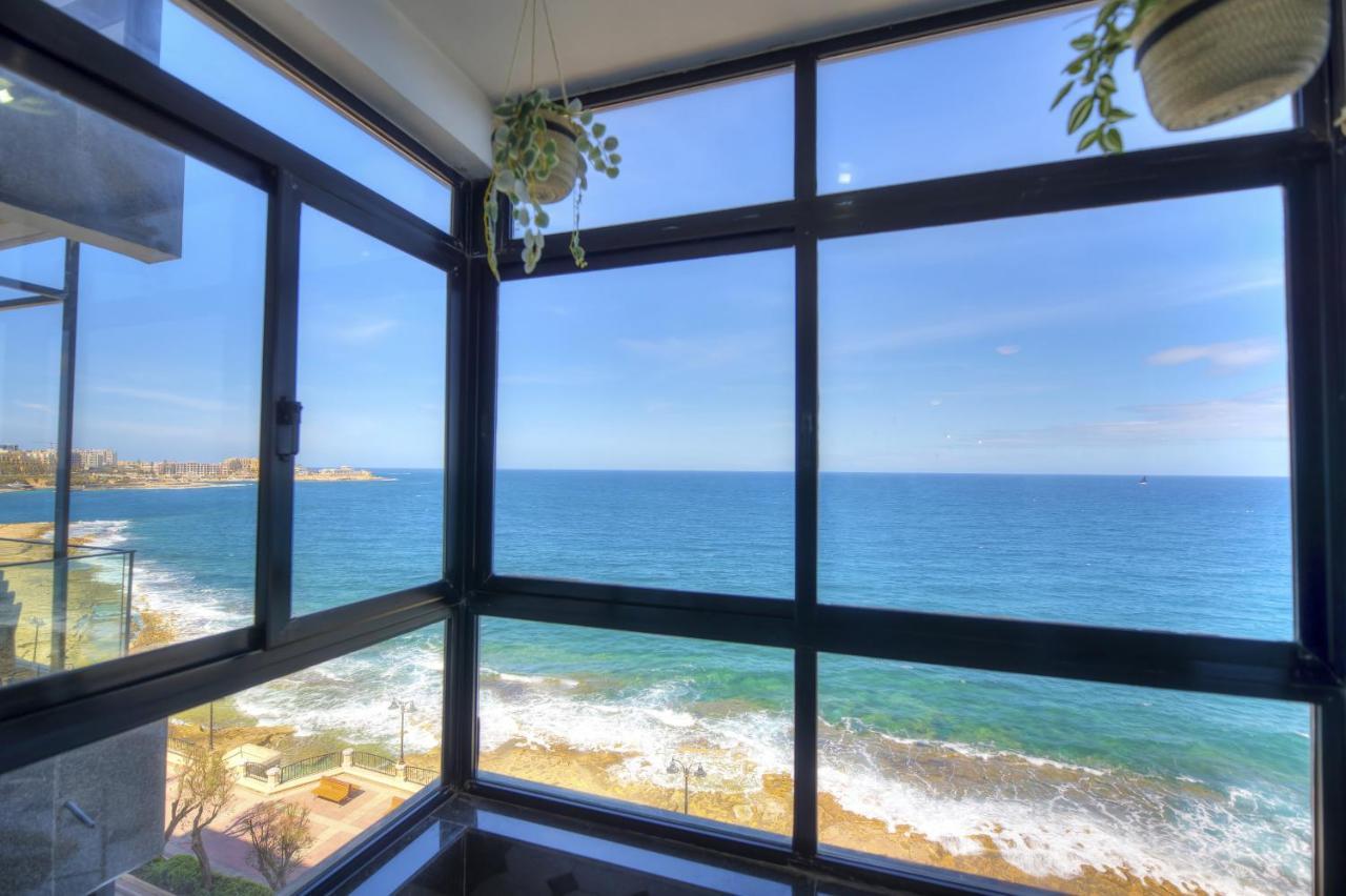 Beautifully Furnished Seafront 4 Bedrooms Goslm-4 Sliema Exterior foto